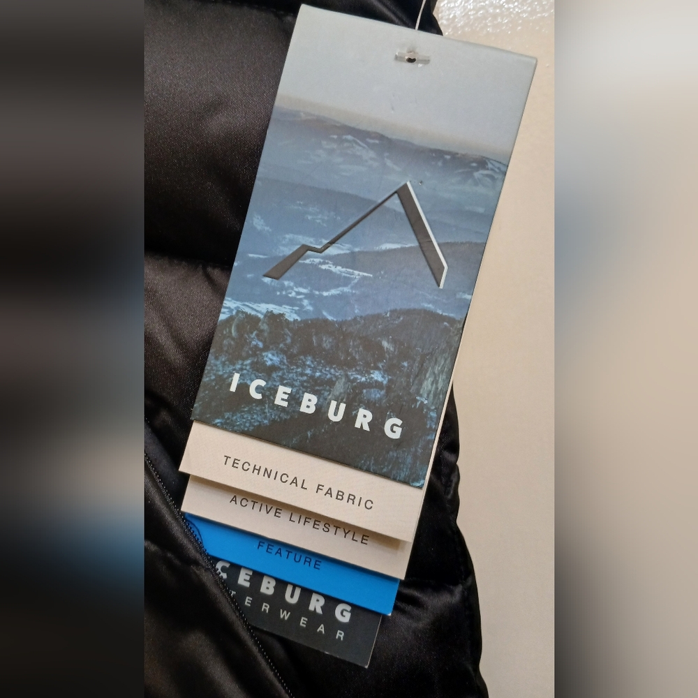 Iceberg Black Quilted Vest - Picture 4 of 5